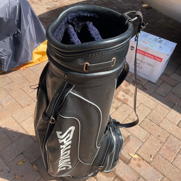 Classic style Golf Cart Bag Spaulding - Picture 4 of 10